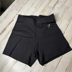 Gymshark Black High-Waist Bike Shorts